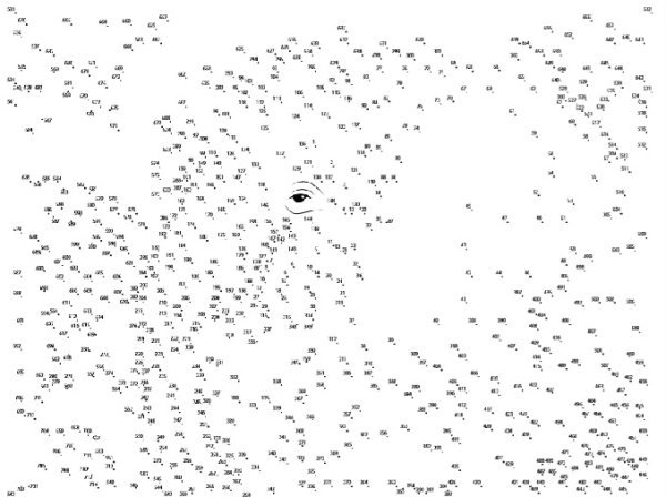 Рисование по точкам сложные