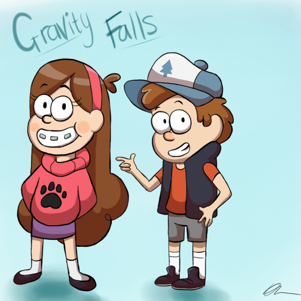 Раскраски героев мультфильма Гравити Фолз