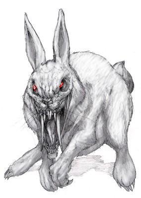 Кролик убийца отбросы