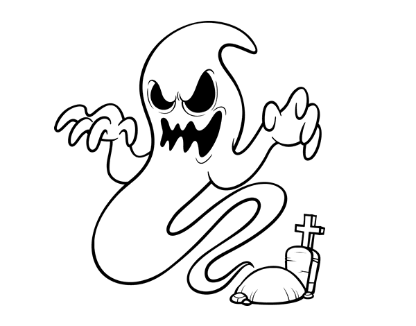 Привидение эскиз