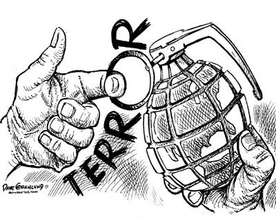 Рисунок против терроризма