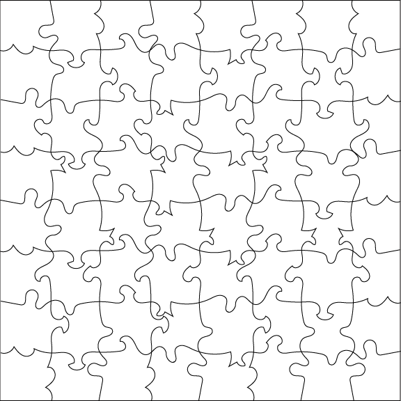 Пазлы сетка крупная