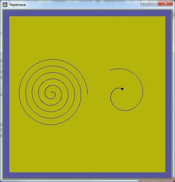 Алгоритмы для черепахи в кумире