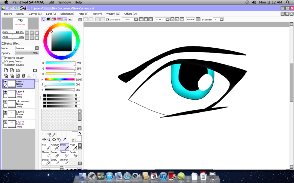 Портрет в паинте