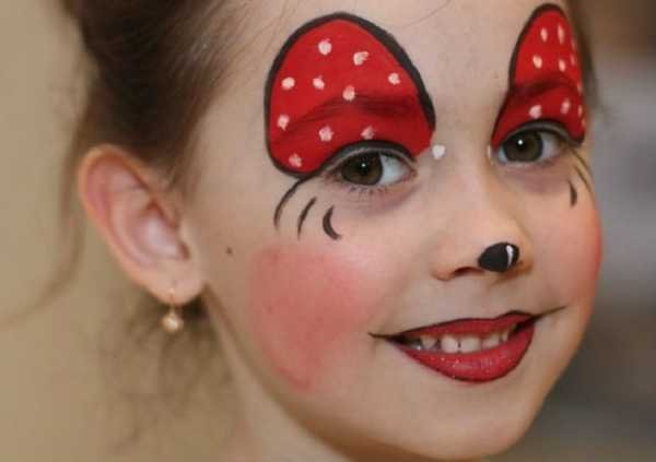 Красная шапочка аквагрим детский