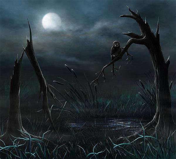 Жуткое болото