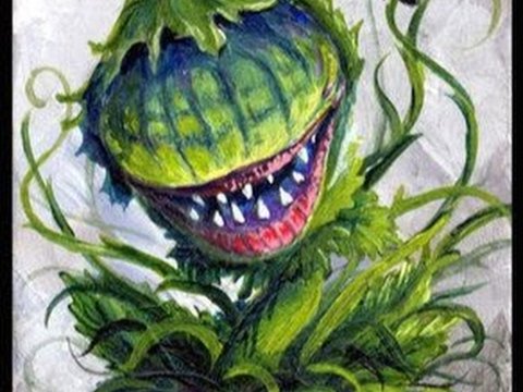 Устрашающие растения рисунок