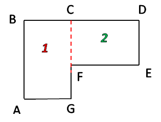 Площадь и периметр сложных фигур 4 класс