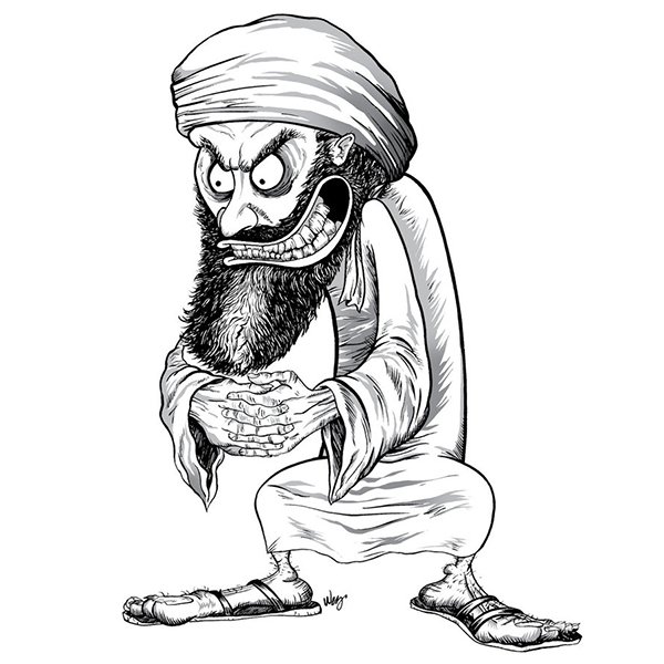 Нарисовать террориста