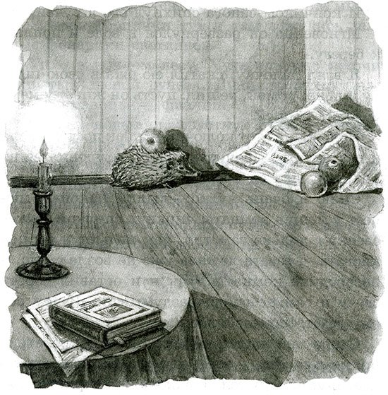 Пришвин еж иллюстрации к рассказу