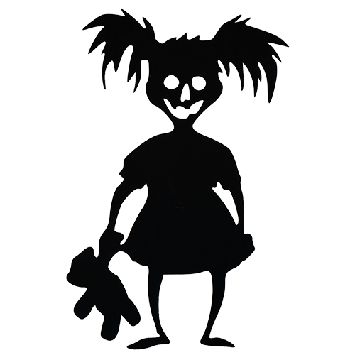 Трафареты страшные