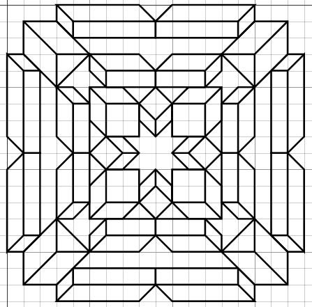 Рисунки по клеточкам