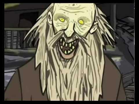 Старичок с клюкой