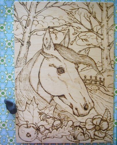 Акула для выжигания по дереву