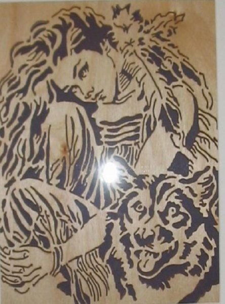 Женщины для выжигания по дереву