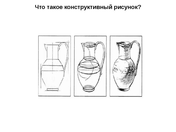 Зарисовки бытовых предметов