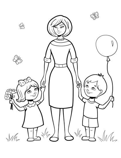 Рисунок мамы