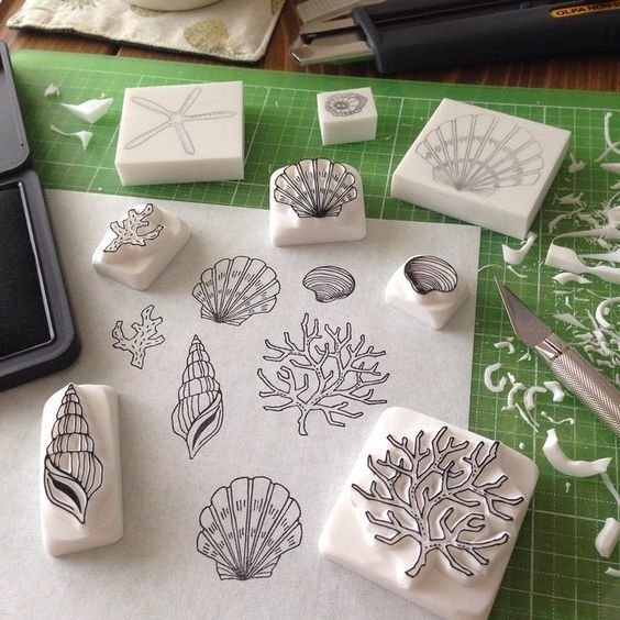 Печать на бумаге штамп