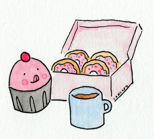 Рисунки еды сложные вкусняшки (50 фото)