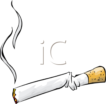 Мультяшный дым от сигареты