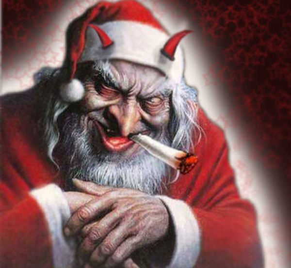 Грустный дед Мороз