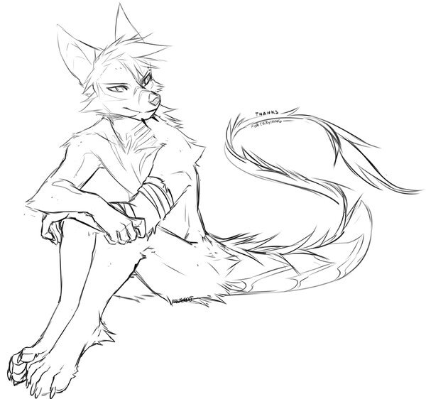 Фурри для рисования