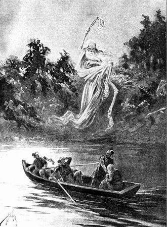 Страшная месть Гоголь рисунок