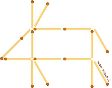 Цифры из спичек