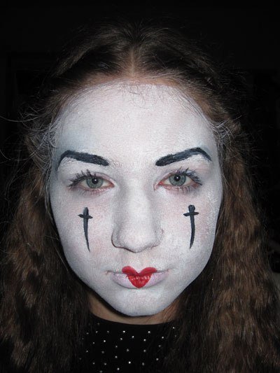 Аквагрим страшный детский