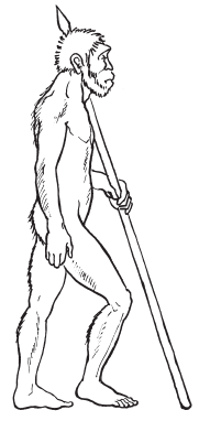 Рисование первобытных людей