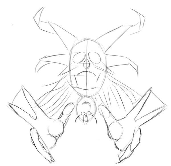 Страшные рисунки карандашом легко