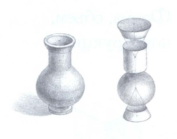 Кувшины из простых геометрических форм