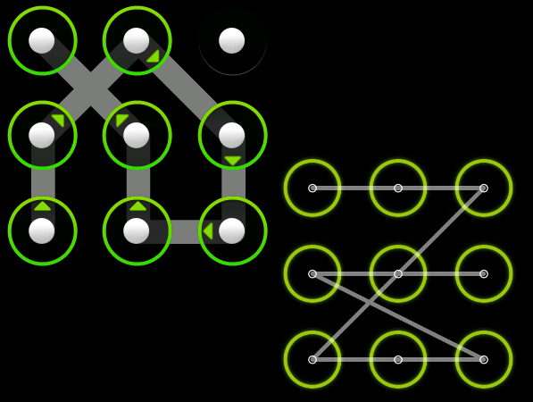 Графические пароли на телефон