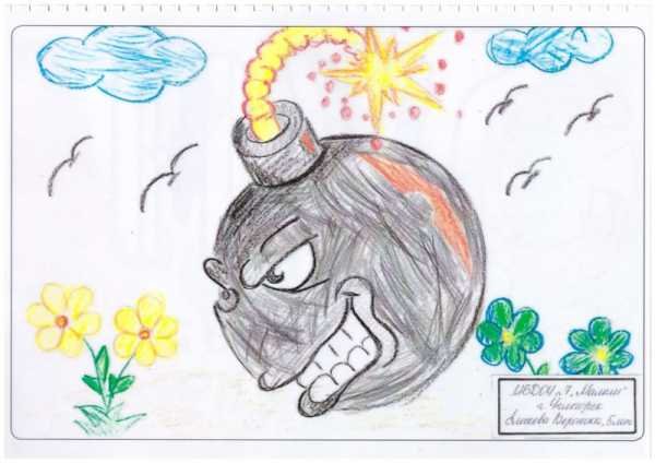 Нет терроризму рисунки