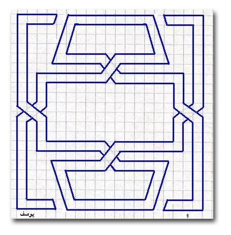 Геометрические фигуры по клеточкам в тетради