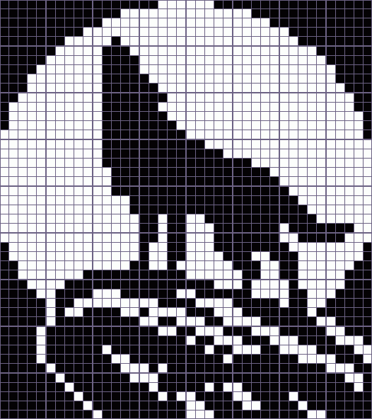 Японский кроссворд Золотая рыбка