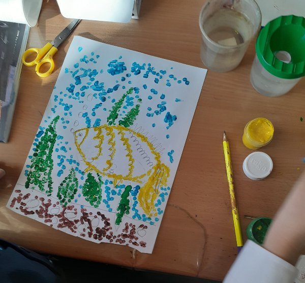 Уантилизма «точечная живопис