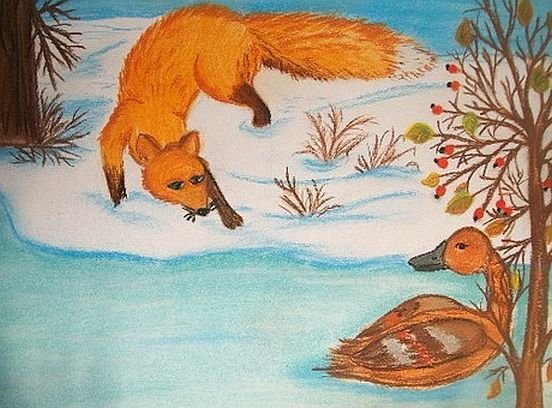 Виталий Бианки хитрый Лис и умная уточка