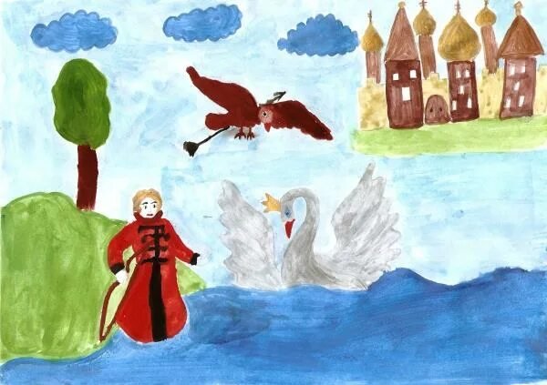 Волгарята рисунок