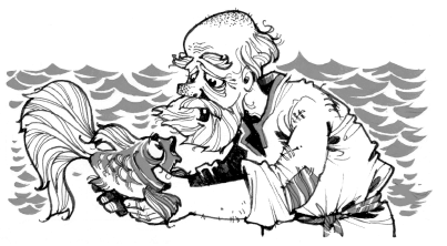 Рисунки к сказке золотая рыбка сложные (49 фото)