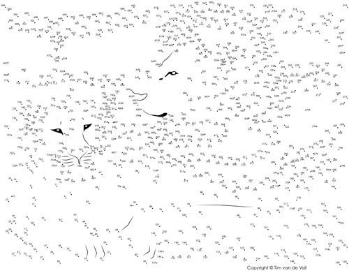 Рисование по точкам сложные