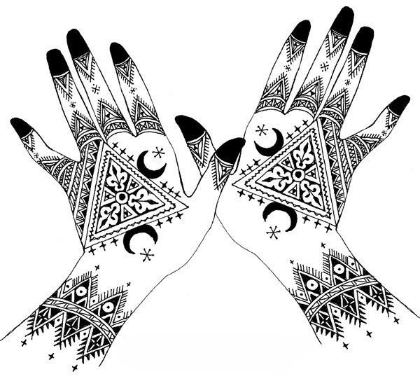 Орнамент на руке