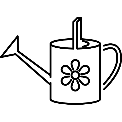 Лейка трафарет