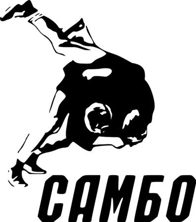 Дзюдо силуэты борцов