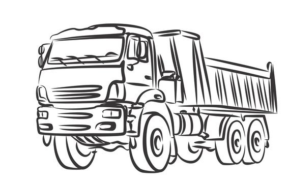 КАМАЗ векторное изображение