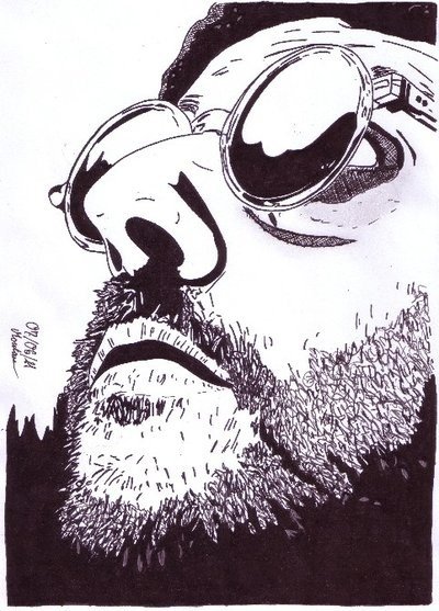 Леон Жан Рено рисунок