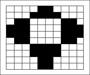 Кодирование черно-белого изображения