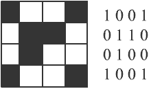 Дан черно белый растровый рисунок (46 фото)