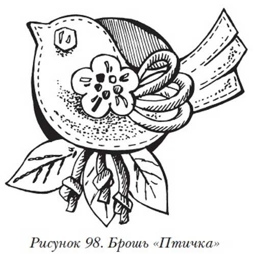 Брошь рисунок