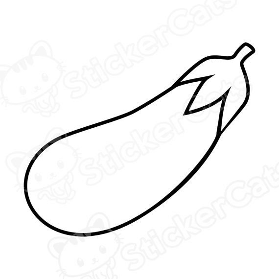 Баклажан контур